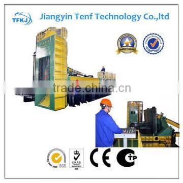 YDJ-5000 high efficiency waste car and metal baling shear (CE standard)