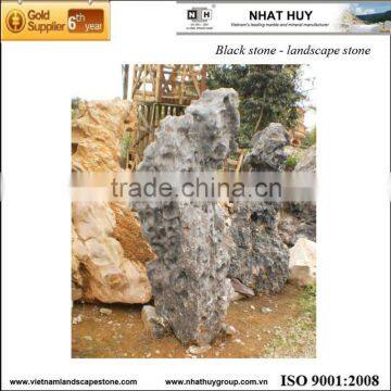 landscape stone black - rockeries