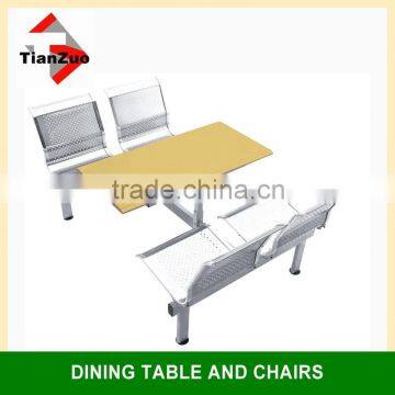 Stainless Steel Restaurant Dining Tables and Chairs(WL300-02)