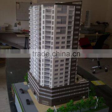 Architectural Scale Model Making, Residential Model Made of Plastic