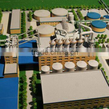 Industrial building model / industrial workshop model
