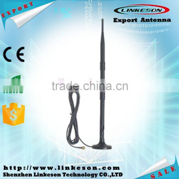 WLAN WIFI 9DBI black antenna with RG174 pigtail