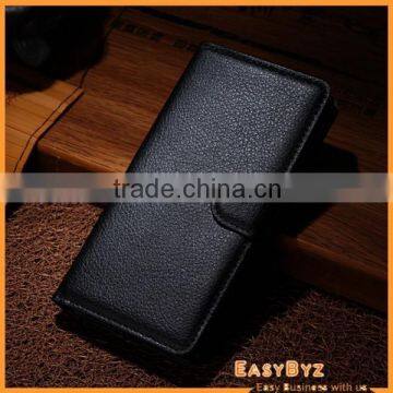 Lychee Texture Leather Cover Case with Stand for Samsung Galaxy A5