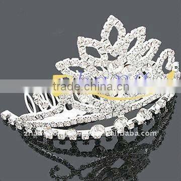 fashion new design small wedding tiara