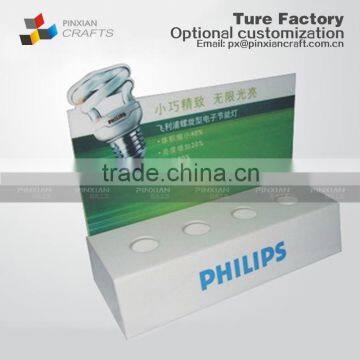 OEM Customized Energy-saving lamps Test Stands acrylic test tube display stand shelf