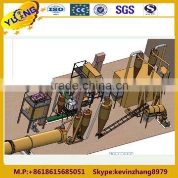 YULONG brand XGJ560 pelletizing plant ISO9001