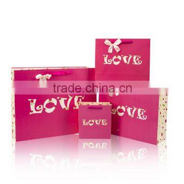 Direct Factory Wholesale Price Fancy Paper Gift Bag For Lover's Gift