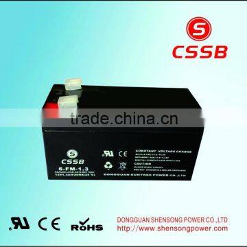 sealed lead acid battery 12v1.3ah