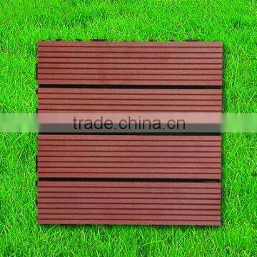 Jiangsu outdoor cheap tiles/wpc garden floor tiles prices/China