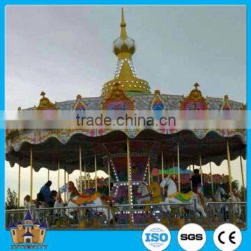 China manufacturer luxury carousel / amusement park merry go round