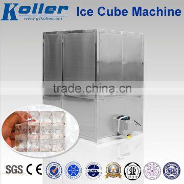 1 ton/day ice cube ice machine with automatic packing system