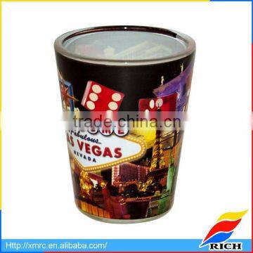 Promotional interesting colored photo shot glasses