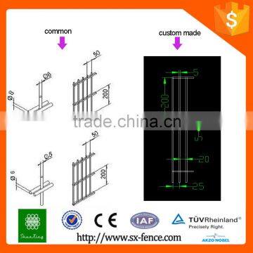 868 Chap Double Wire Steel Fence for sale with 20 years Export Experience