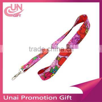 custom sublimation polyester funny lanyards for medals