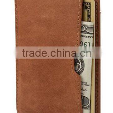 2016 New Minimalist Style Slim Wallet Card Wallet Genuine Leather Rfid photo-3
