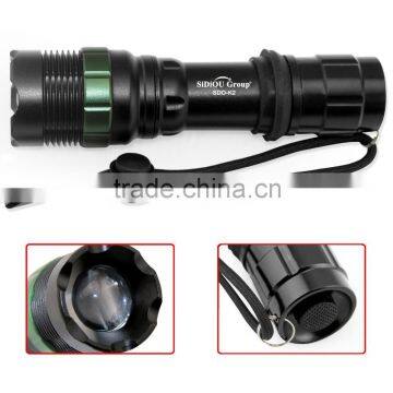Sidiou Group Super Bright T6 LED Flashlight Torch 900 Lumens 7W Zoomable Torch photo-2
