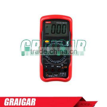 Standard Digital Multimeters UNI-T UT53 DC/AC Voltmeter Ammeter Ohmmeter Tester LCD Backlight Multimetro Ammeter Multitester