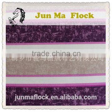 Purple and Grey Striped Pattern Manufacturer China Junma Design Print Tent Fabric photo-3