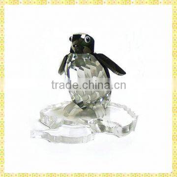 Choice Engraving Crystal Penguin Figurines For Desk Centerpieces