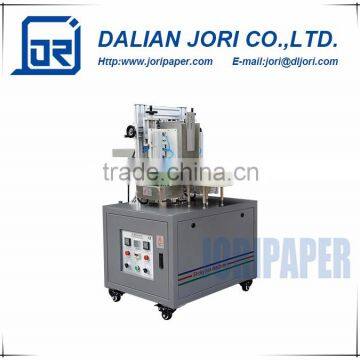 Semi-automatic facial tissue small carton sealing machine