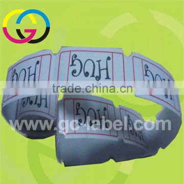 Professional factory shrink adhesive sticker self-adhesive label stickers