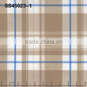 100% Cotton Spring/Summer Shirting & Dress Fabric, Cotton Colorful Check/Plaid Fabric photo-2