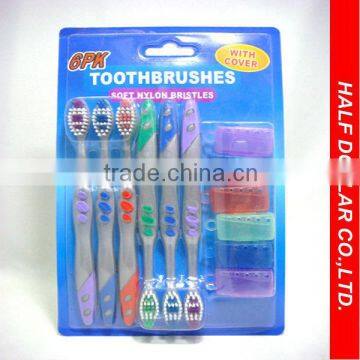 6PCS Hotsale Soft Toothbrush Set,Travel Toothbrush Foldable,Toothbrush For Daily Home Use