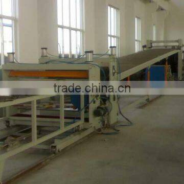 PC,PP,PEand PVC Plastic Hollow Cross Section Plate Extrusion Line