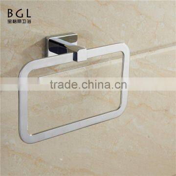 wall design chrome finishing zinc bathroom accessories towel ring