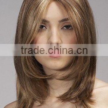 Hand-tied Front lace wig, synthetic lace front wigs