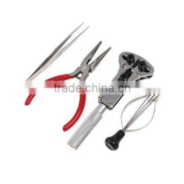 20 Pcs Watch Horologe Repair Tool Kit Set With Opener Remover Wrench Screwdriver Watchband Link Pin Remover photo-5