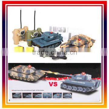 Abrams vs. Tiger Combat Fight Tanks 1/32 Infrared 3 Channel RC Simulation Battle Tank