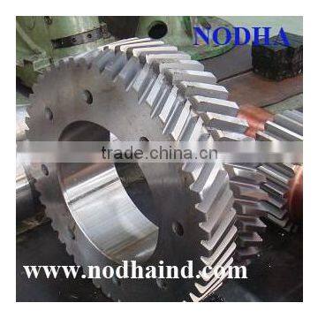 large Helical gear, custom made helical gear