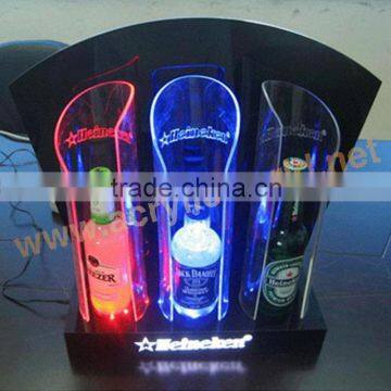 acrylic wine rack/wine standwholesale wine rack