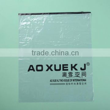 Good quality transparent PE zip lock plastic packing bags for clothes