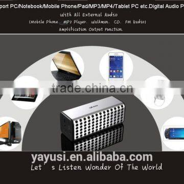 2015 New Hot Products, High Quality Special Feature Mini Bluetooth Card Speaker With Patent for TV PC Mp3 Cellphone photo-3
