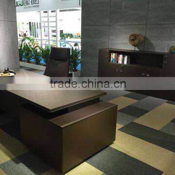 Modern executive desk manager office desk with side cabinets(SBD-series)