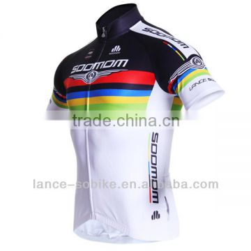 2014 Cycling wear cycling jersey sublimation printing airpass breathable SOOMOM custom made