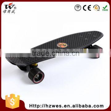 ABE-7 70kgs Top ABS Deck Material OEM Fish Shape Skateboard