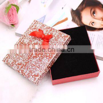 Paper Packing Jewelry Gift Boxes Beautiful Brown Ribbon Paper Gift Box Popular Items for Paper Gift Box photo-3