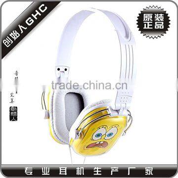 cartoon headphone with super bass sound quality free samples offered any logo available