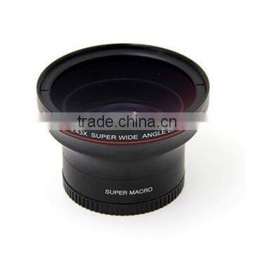 52mm 58mm 0.43x 52mm Wide Angle Lens With Macro Camera Additional Lens With UV HD LENS