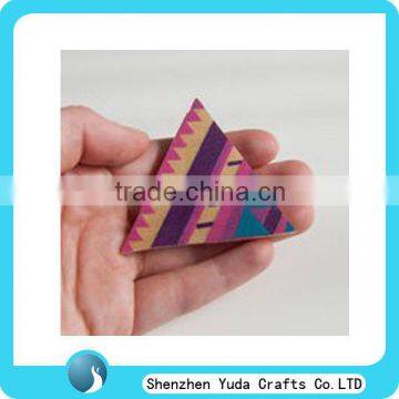 Colored Laser Cut Acrylic Triangle Shapes