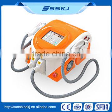 2016 new shr ipl permanent hair removal at home with 2 handles