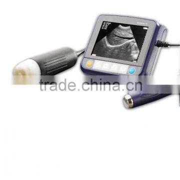2015 Professional Veterinary Ultrasound Scanner Vet Animal Use for Pregnancy Multi-frequency Waterproof Probe With Aluminum Box photo-2