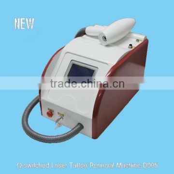 Best Seller&Modern Technology Beauty Salon Naevus Of Ito Removal Equipment--Q-switch Laser Tattoo Removal Machine-D005 532nm