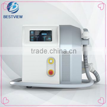 0.5HZ BESTVIEW Factory Price Q-Switched Brown Age Spots Removal Nd Yag Laser Birthmark Removal