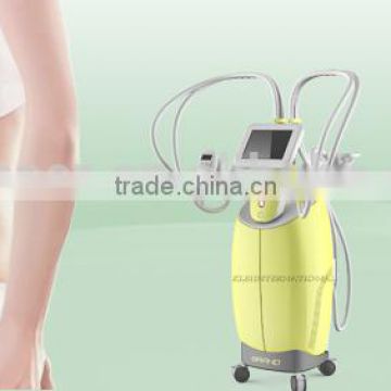 Ultrasonic cavitation vacuum rf heat generating fat removal machine