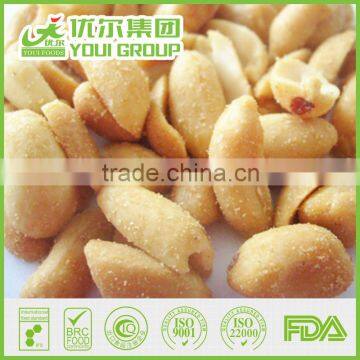 Peanuts and Peas Manufacturer Wholesale BBQ Flavor Peanuts and Other Processed Snacks Certificated with BRC, HACCP, HALAL