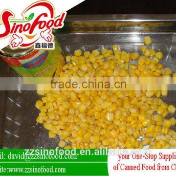 Many Varity of Specification Canned Sweet Corn